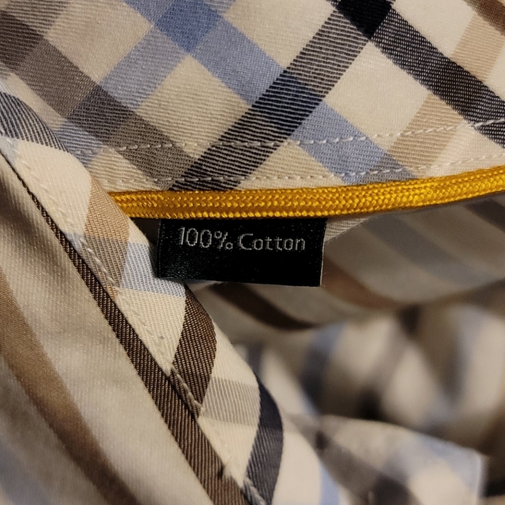 Robert Talbott Button-Down, Sz L - image 3